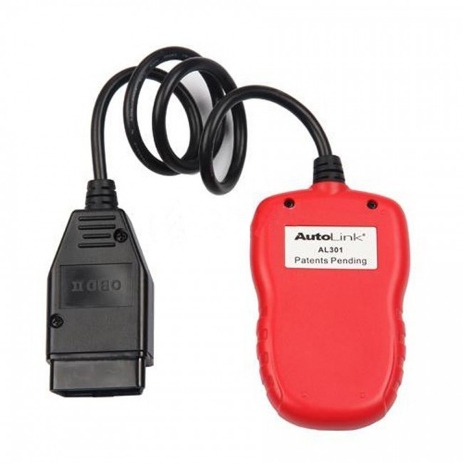 Autel AutoLink AL301 OBDII CAN DIY Code Reader Free Shipping From US