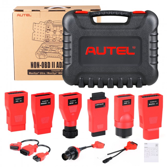 2024 New Autel MaxiSYS MSOBD2KIT Non-OBDII Adapter Kit for MaxiSys Ultra, MS919,MS909,MK808 and MP808