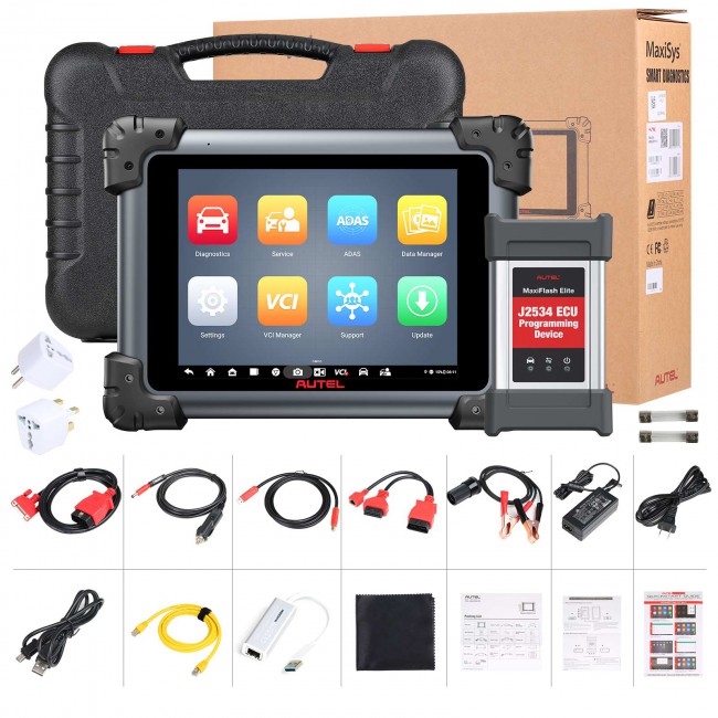 Autel MaxiSys MS908S Pro II Upgraded  Diagnostic Scan Tool ECU Programming/ Coding, Active Tests, Full Systems, FCA Autoauth