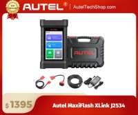2024 Autel MaxiFlash XLink J2534 Tool Remote Expert ECU Programming Device Work with PC, Mobile Phone and Autel Ultra, MS919, MS909