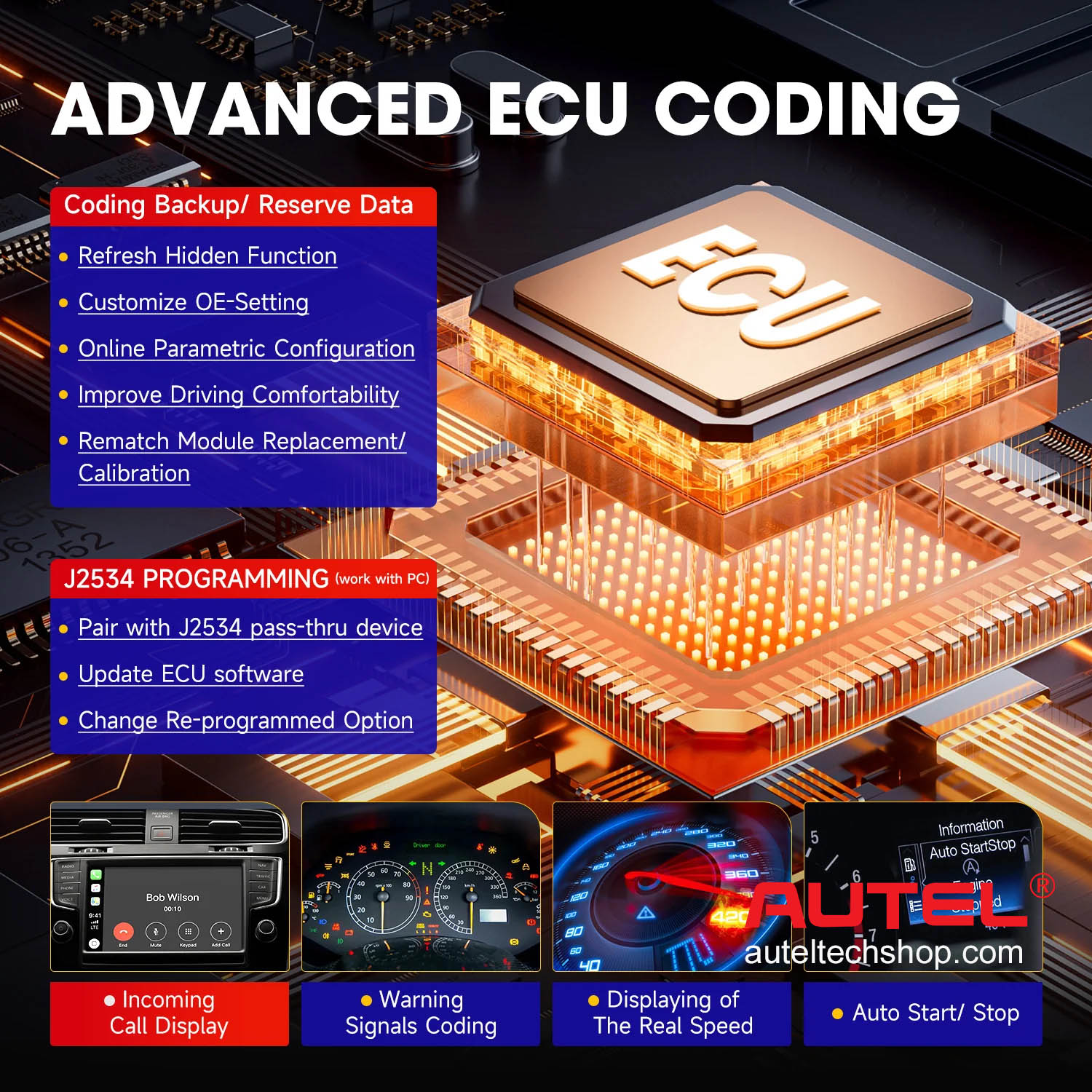 MS908CV II  ECU Coding