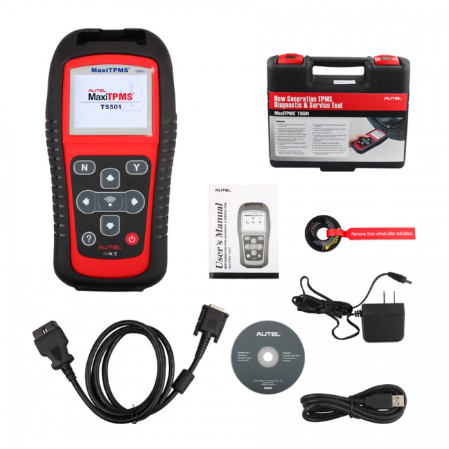 [US Ship]100% Original Autel MaxiTPMS TS501 TPMS Diagnostic and Service Tool Free Shipping Update Online Lifetime