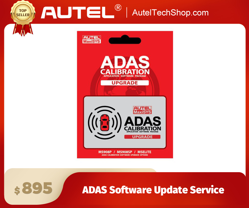 2024 New AUTEL ADAS SOFTWARE Upgrade Card for MS908, MSElite, MS909, MS919 and Ultra Tablets