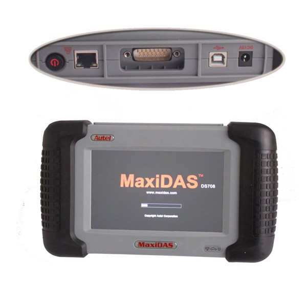 Original Autel MaxiDAS® DS708 Multi-languages Wireless Scanner Update Online