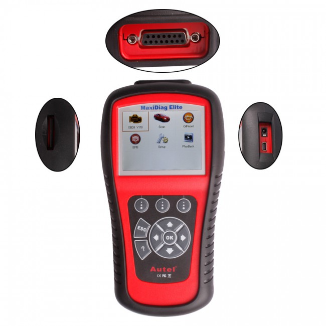 Autel MaxiDiag Elite MD704 Four System with Data Stream Update Online Shipping from China