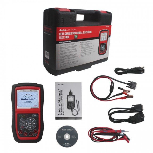 Autel AutoLink AL539B OBDII Code Reader & Battery Test Tool Free Shipping