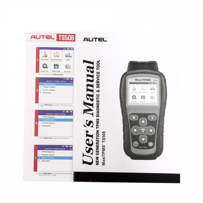 100% Original Autel MaxiTPMS TS508 Diagnostic and Service Tool