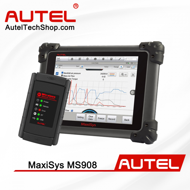 [Flash Sale] Original Autel MaxiSys MS908 Diagnostic System Support ECU Coding Update Online Global Free Shipping by DHL