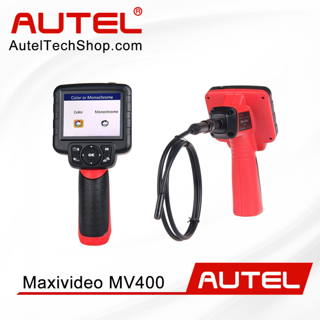 Autel MaxiVideo MV400 Digital Videoscope with 8.5mm Diameter Imager Head Inspection Camera