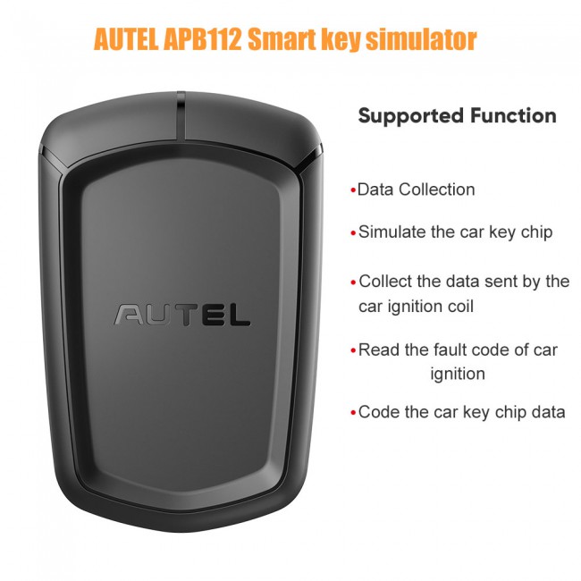 100% Original AUTEL APB112 Smart Key Simulator Works for Autel MaxiIM IM608/ IM508 Without Carton