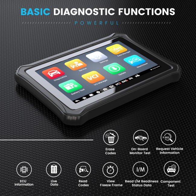 OTOFIX D1 Bi-directional All System Diagnostic Tool OBD2 Tablet Automotive Scanner with 30+ Service Function DPF EPB BMS Oil Reset TPMS