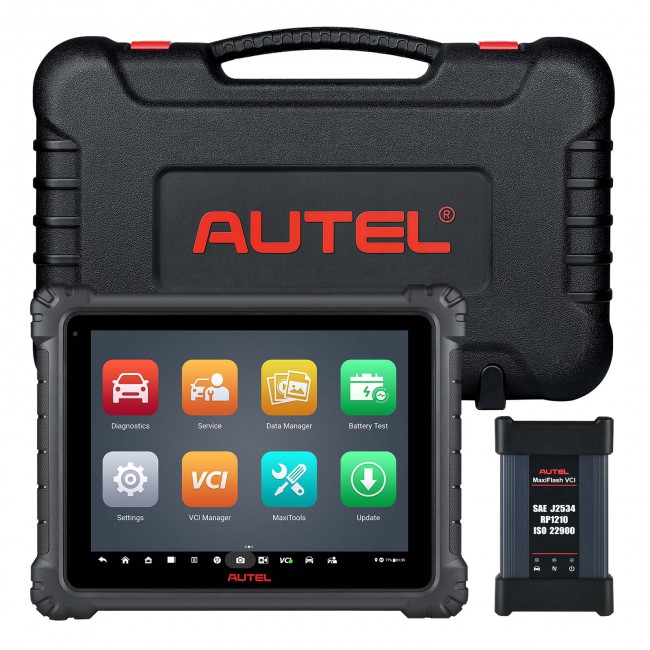 Autel Maxisys Ultra Lite Intelligent Diagnostic Scanner with Topology Mapping and J2534 ECU Programming Tool 1 Years Update