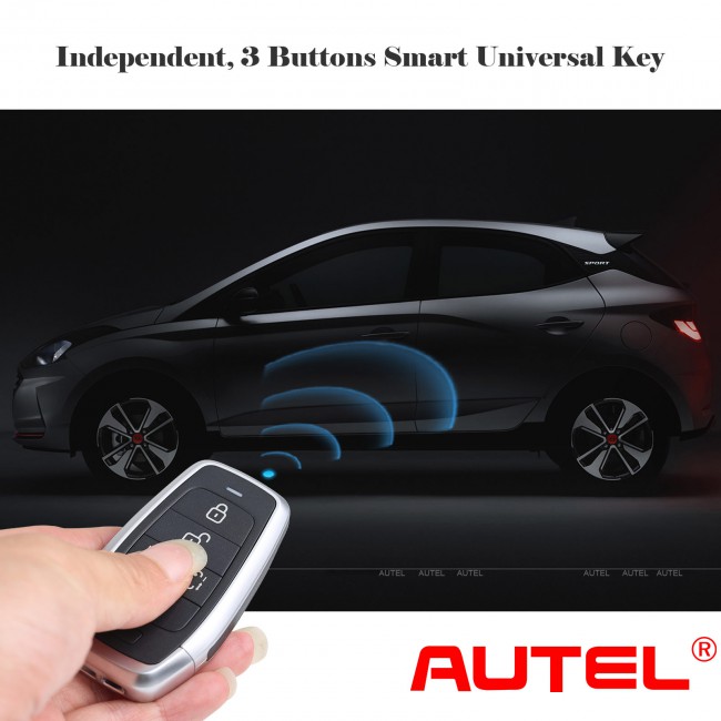 AUTEL IKEYAT003BL Independent 3 Buttons Key 5pcs/lot