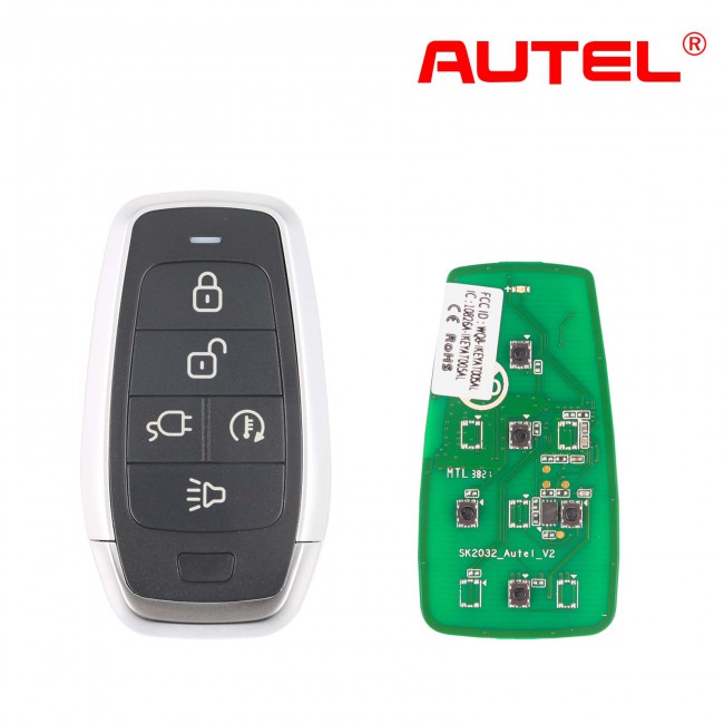 AUTEL IKEYAT005DL Independent 5-Button Universal Smart Key - EV Charge / Remote Start 5pcs/lot