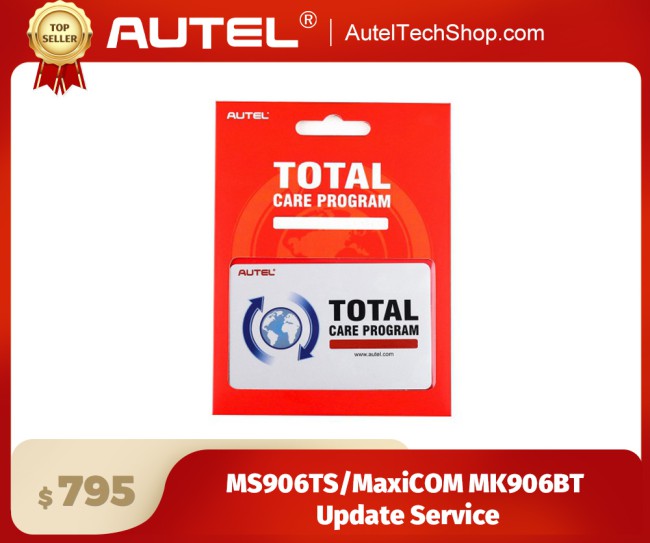 Original Autel Maxisys MS906TS/Maxicom MK906BT One Year Update Service (Total Care Program Autel)