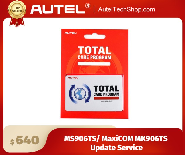 One Year Update Service of Autel Maxisys MS906TS/ MaxiCOM MK906TS (Total Care Program Autel)