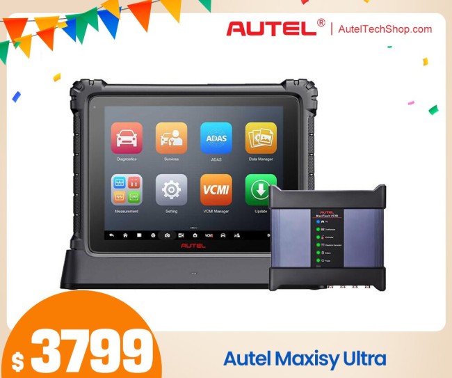 2026 Autel Maxisys Ultra Automotive Full Systems Diagnostic Tool With MaxiFlash VCMI (No IP Limitation) Multilingual