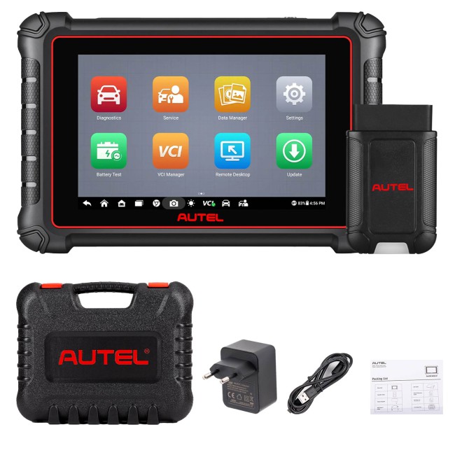 95% New Second Hand Autel MaxiCOM MK900-BT Bidirectional Diagnostic Scanner Update of MX900 MK808BT MK808S CAN-FD&DOIP