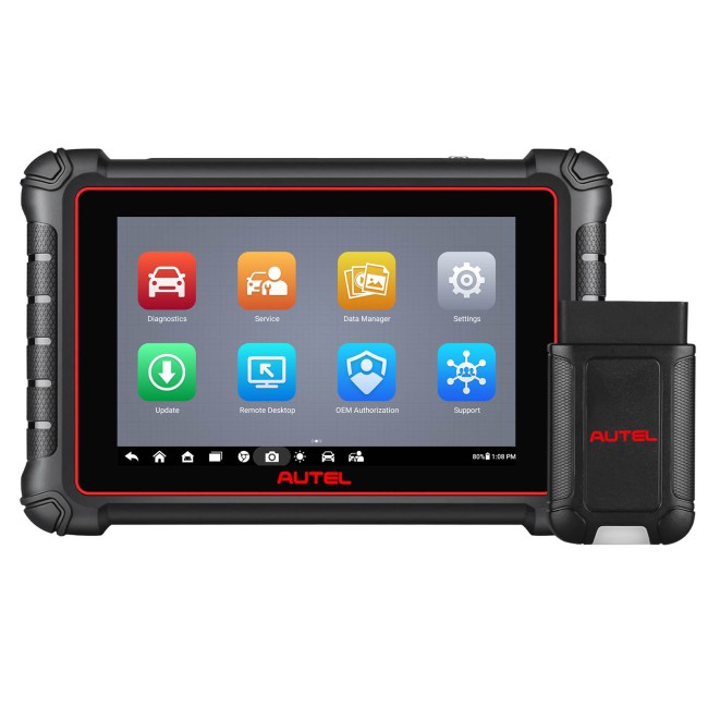 95% New Second Hand Autel MaxiCOM MK900-BT Bidirectional Diagnostic Scanner Update of MX900 MK808BT MK808S CAN-FD&DOIP