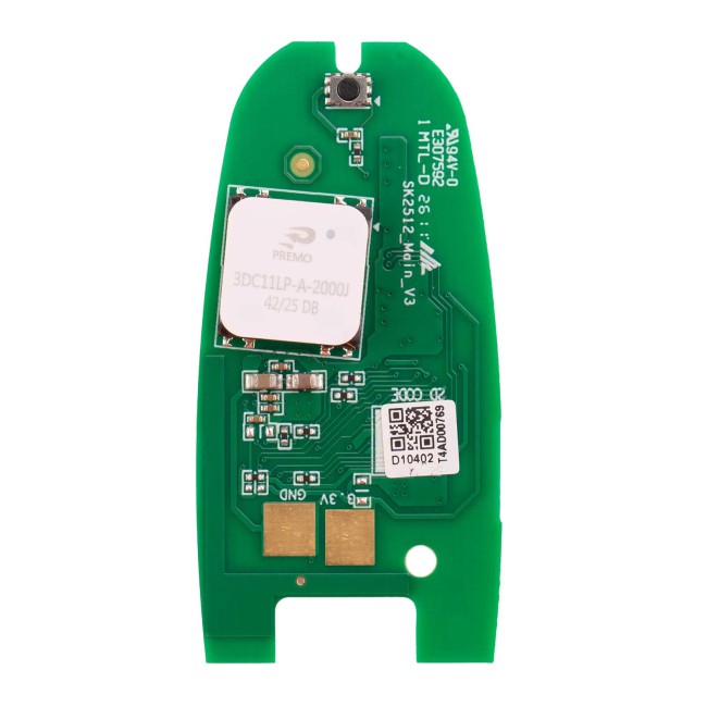 AUTEL IKEYAU004AL For Audi PCB Key Board Droplet Style 4-Button
