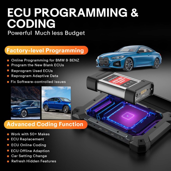 2026 New Autel MaxiCOM MK908 PRO II Automotive Diagnostic Tablet Support Scan VIN and Pre&Post Scan