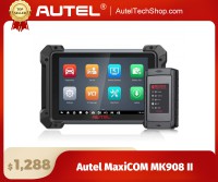 2024 Newest Autel MaxiCOM MK908 II All System Diagnostic Tool Support ECU and Key Coding