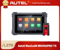 2024 Autel MaxiCOM MK906PRO TS Scanner Combination of MS906BT MS906TS MK808TS All Systems Diagnostic Tool with ECU Coding and 36 Special Service
