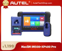Original Autel MaxiIM IM508 Advanced IMMO & Key Programming Tool Plus XP400 Pro Key and Chip Programmer