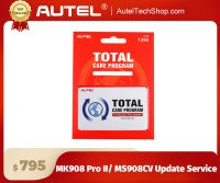 Autel MaxiCOM MK908 Pro II/ MS908CV One Year Update Service