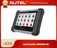 Autel MaxiPro MP808S-Kit with OE-Level All Systems Diagnosis Support Bi-Directional Control with Complete OBDI Adapters 2 Years Update Free