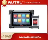 Autel MaxiSys MS908S Pro II Upgraded  Diagnostic Scan Tool ECU Programming/ Coding, Active Tests, Full Systems, FCA Autoauth
