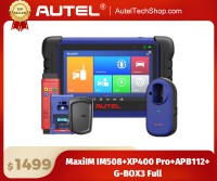Autel MaxiIM IM508 Plus XP400 Pro with APB112 and G-BOX3 Same IMMO Functions as Autel IM608PRO (No IP Limitation)