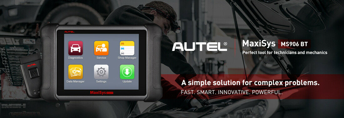 AUTEL MaxiSys MS906BT Bluetooth Automotive Diagnostic Tool
