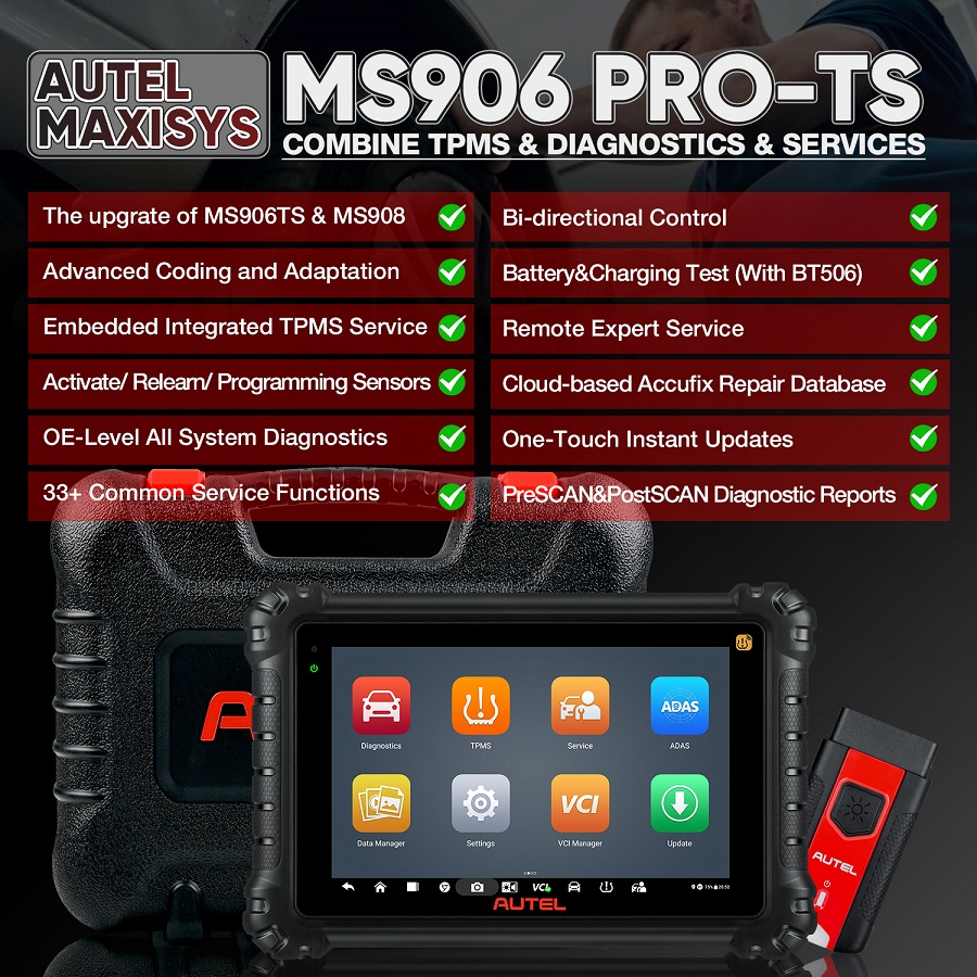 MaxiSYS MS906 Pro-TS
