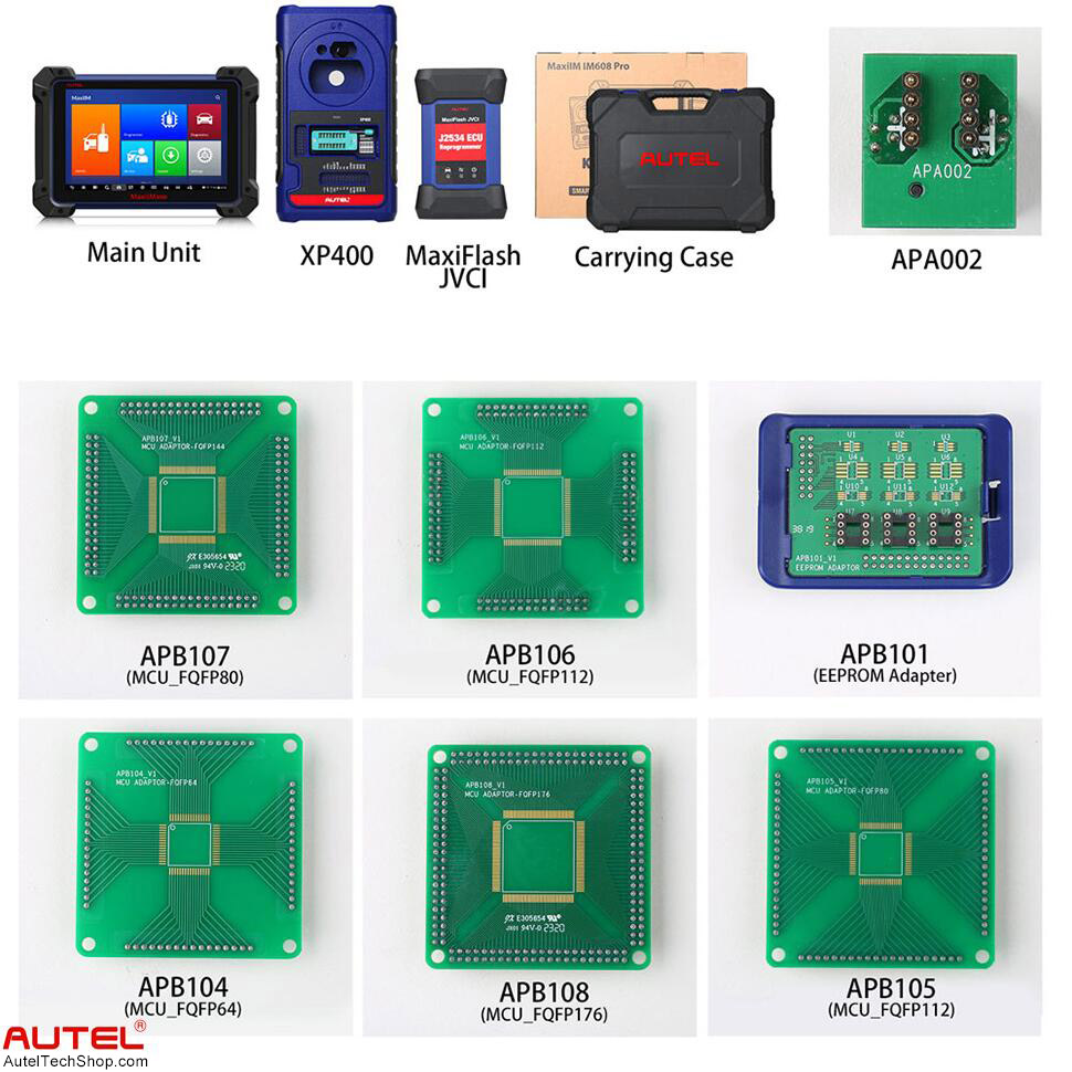  Autel MaxiIM IM608 Advanced Diagnose + IMMO & Key Programming Scanner Get Free Autel G-BOX2 Adapter
