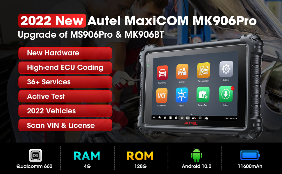2022 Autel MaxiCOM MK906 PRO