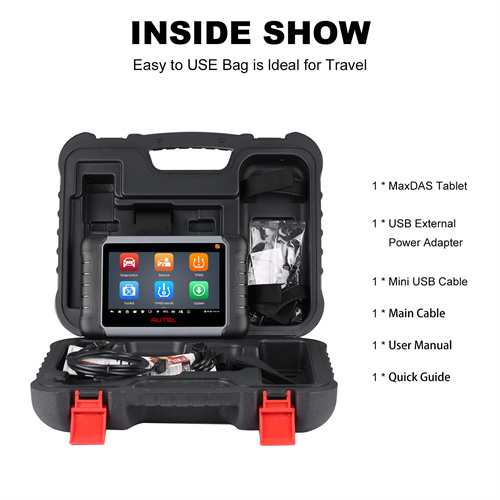 Original Autel MaxiPRO MP808TS Diagnostic Tool Support Oil Reset/ DPF/ TPMS/ ABS/ SRS/ EPB (Prime Version of DS808TS) 2 Years Update free